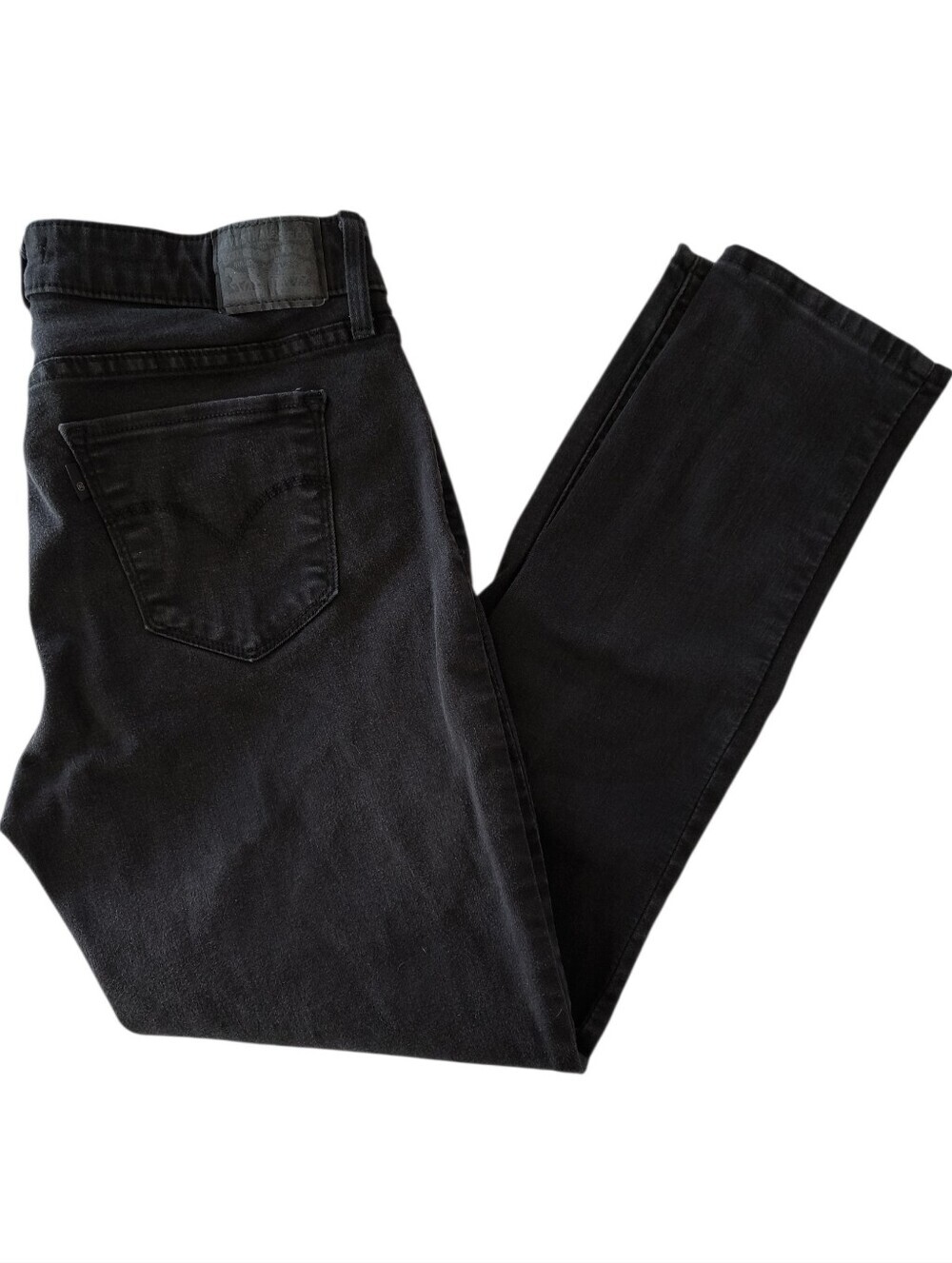 Levi's Black 711 Skinny Jeans Size 30
